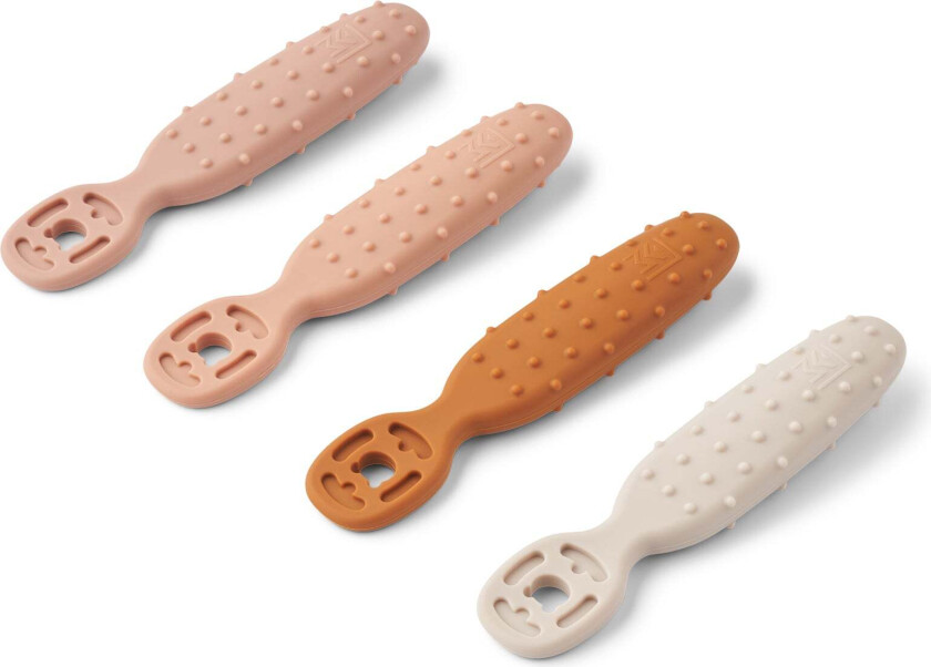 Caelia Nybynnerskje 4-Pakk, Pale Tuscany Multi Mix - Tåteflasker & Tilbehør - Silikon