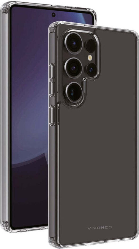 Samsung Galaxy S25 Ultra Vivanco Crystal Clear Bakdeksel – Gjennomsiktig