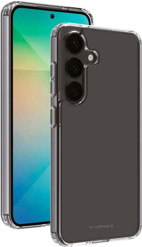 Samsung Galaxy S25 Vivanco Crystal Clear Bakdeksel – Gjennomsiktig