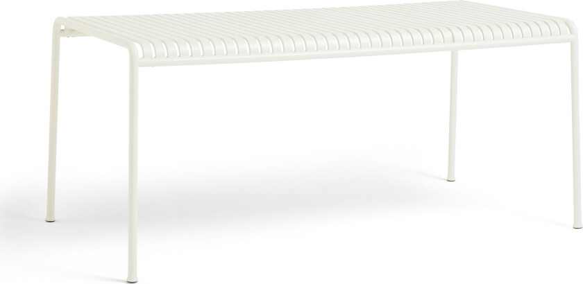Palisadebord - Cream White - 170 x 90 - Utendørs spisebord - Ronan & Erwan Bouroullec - Hvit - Metall