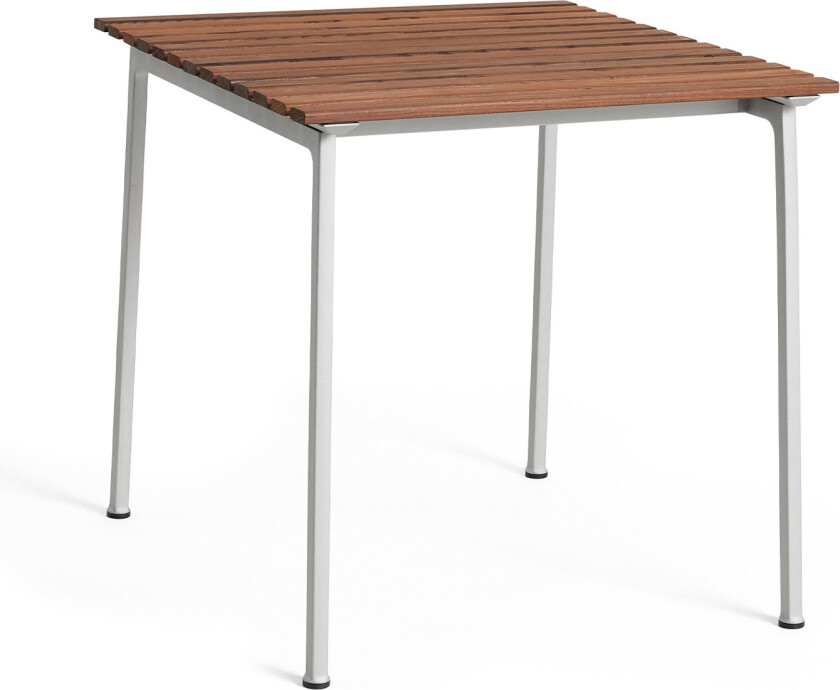 Travers hagebord - L75 x B83 x H74 - Utendørs spisebord - Erwan Bouroullec - Tre farget - Metall/Tre