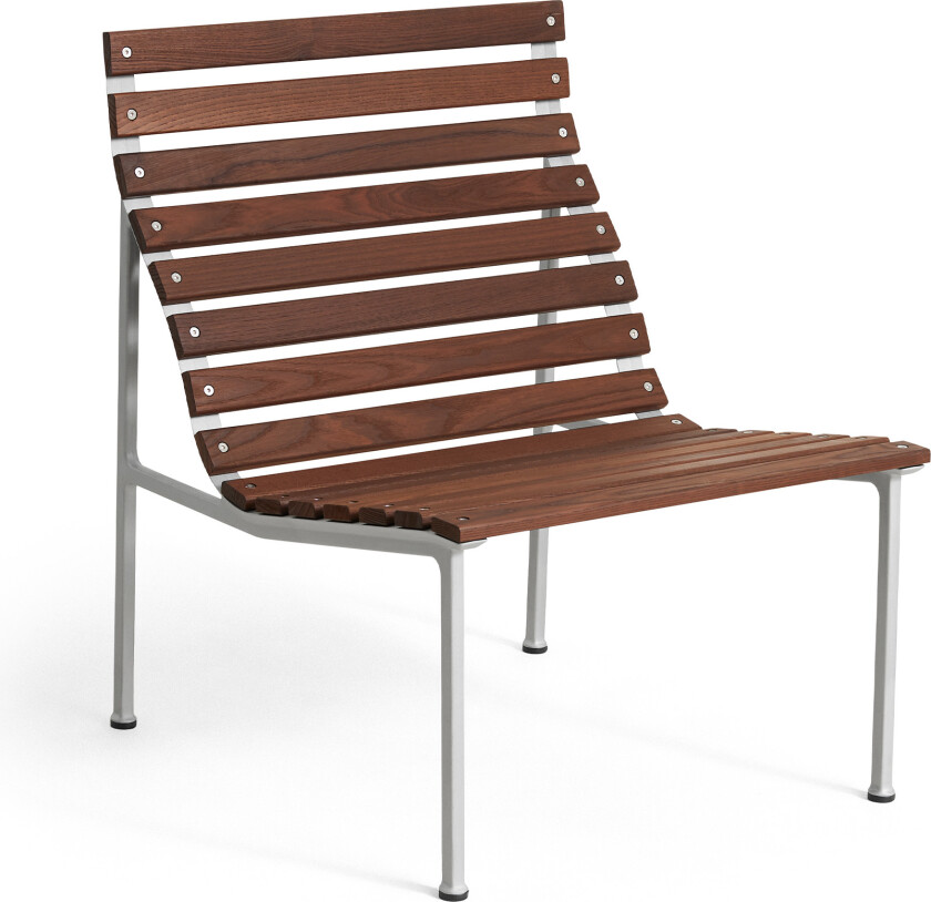 Travers loungestol - varmebehandlet oljet ask - Utendørs lenestoler - Erwan Bouroullec - Metall/Tre