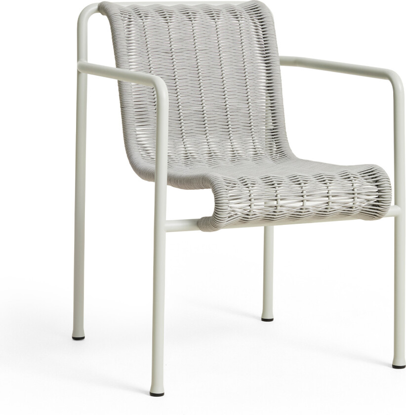 Palissade cord lenestol - Sky Grey - Utendørs spisebordstoler - Ronan & Erwan Bouroullec - Grå - Metall