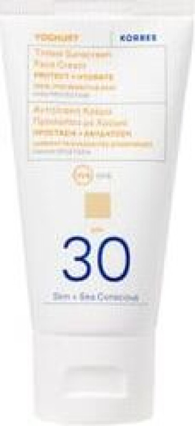 Sun Yoghurt Tinted Sunscreen Face Cream Spf30 50ml