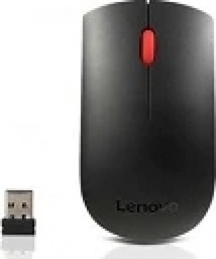 Thinkpad Essential Wireless Mouse - Mus - Laser - 5 Knapper - Trådløs - 2.4 Ghz - Usb Trådløs Mottaker