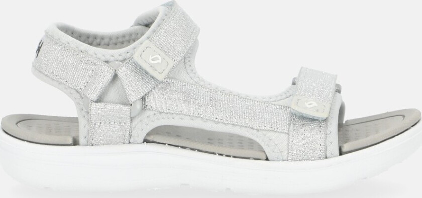 Nora, SILVER, 31, Beachsandaler