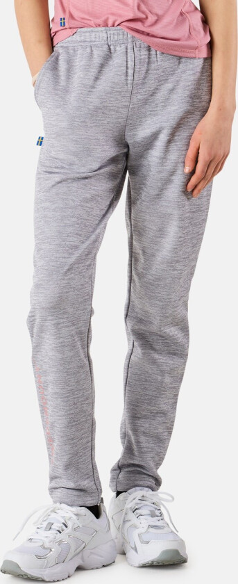 Bilde av Training Logo Pants JR II, Lt. Grey Melange/Dusty Rose, 150, Sweatpants