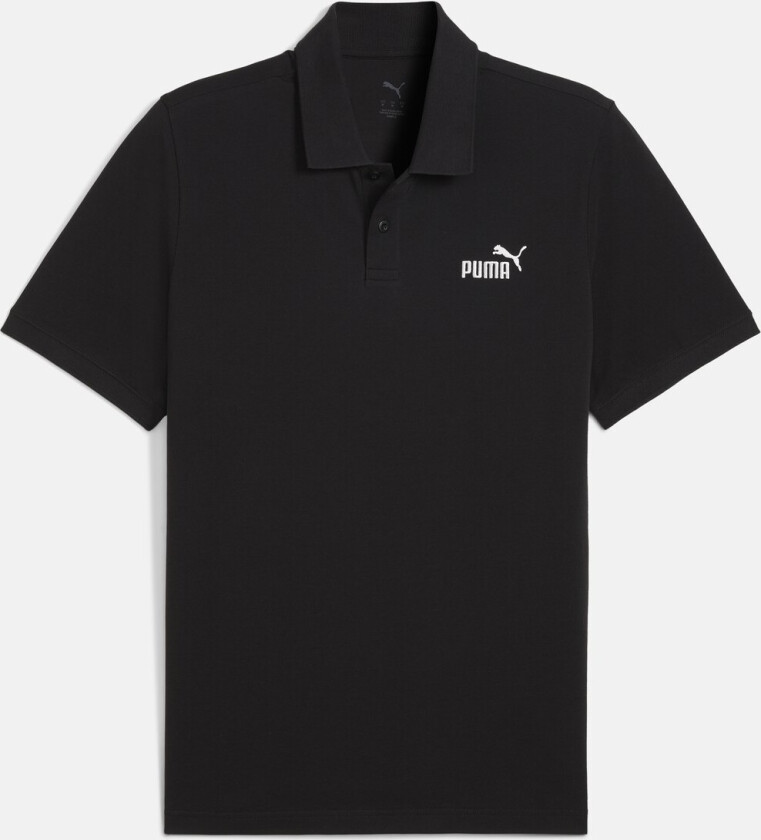 ESS No. 1 Logo Pique Polo, Puma Black, XS, Piketrøyer
