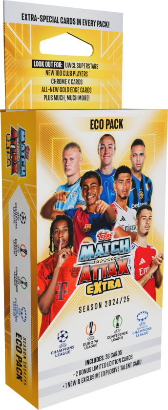 Match Attax Champions League EX 2025 Eco Pack - (UCLMAEXT25-04)