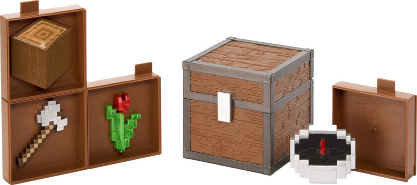 Minecraft Loot Chest leketøy (Forest)