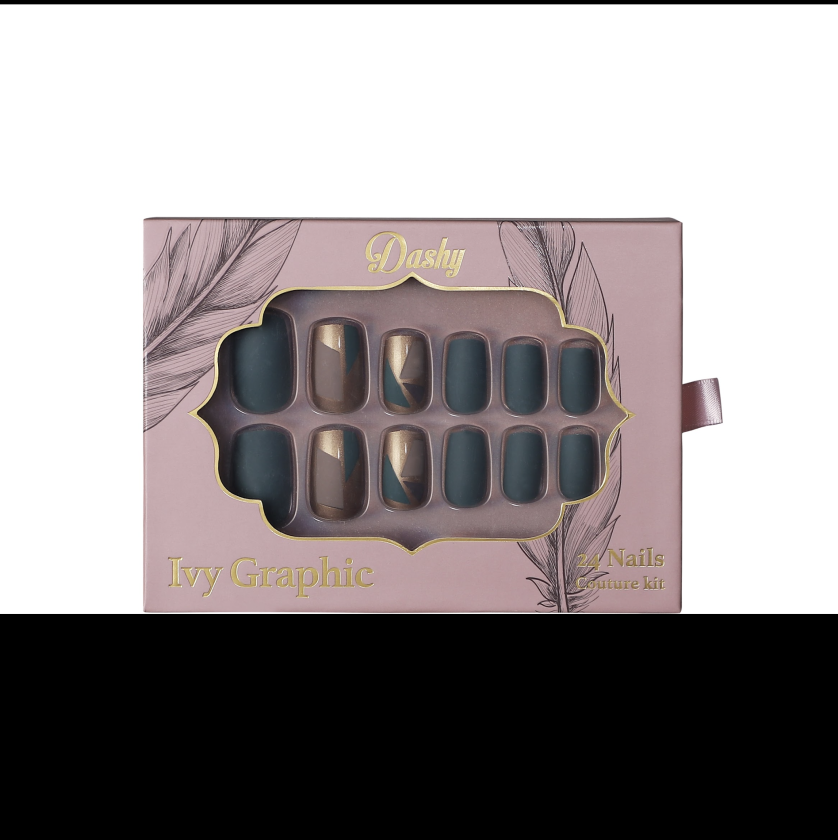 Bilde av 24 Nails Couture Kit Ivy Graphic