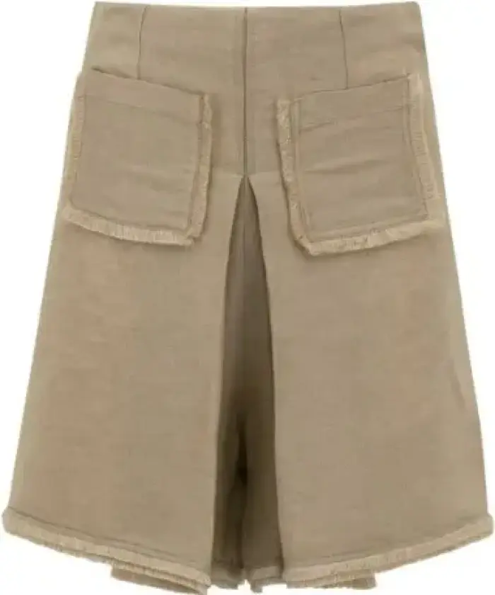 Dame, Shorts, Beige, S