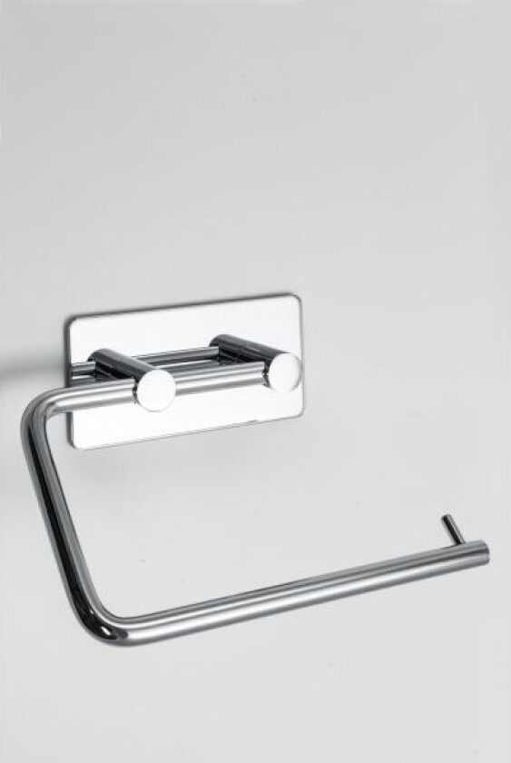 Base Toalettpapirholder matt børstet, selvklebende