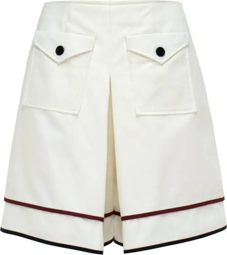 Dame, Shorts, Hvit, XS