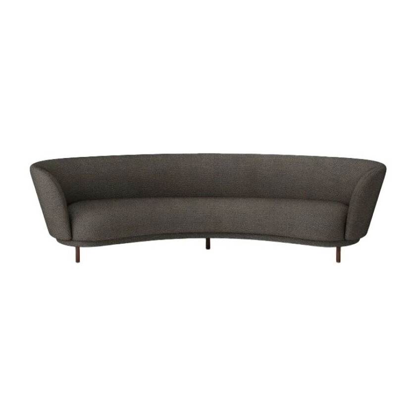 Bilde av Dandy 4-seter sofa Valnøtt-Sacho Safire 001