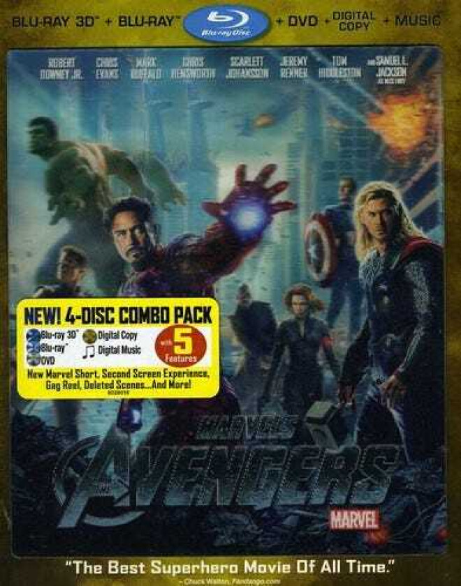 Marvel's The Avengers Bluray