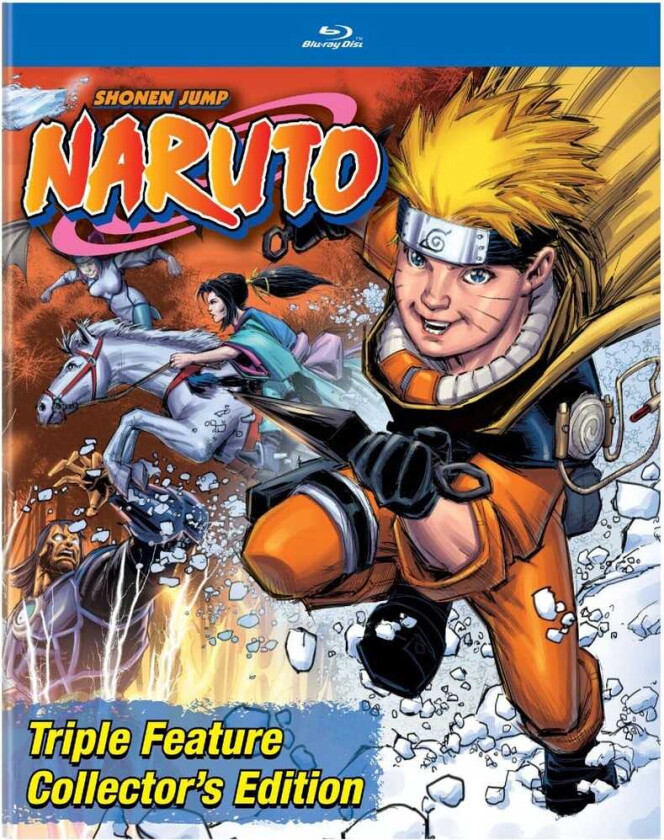 Naruto Triple Feature Collector's Edition Bluray