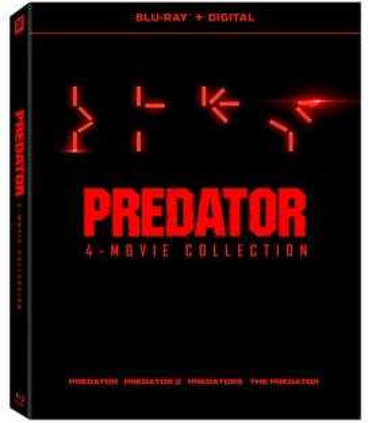 Predator 4 Movie Collection Bluray