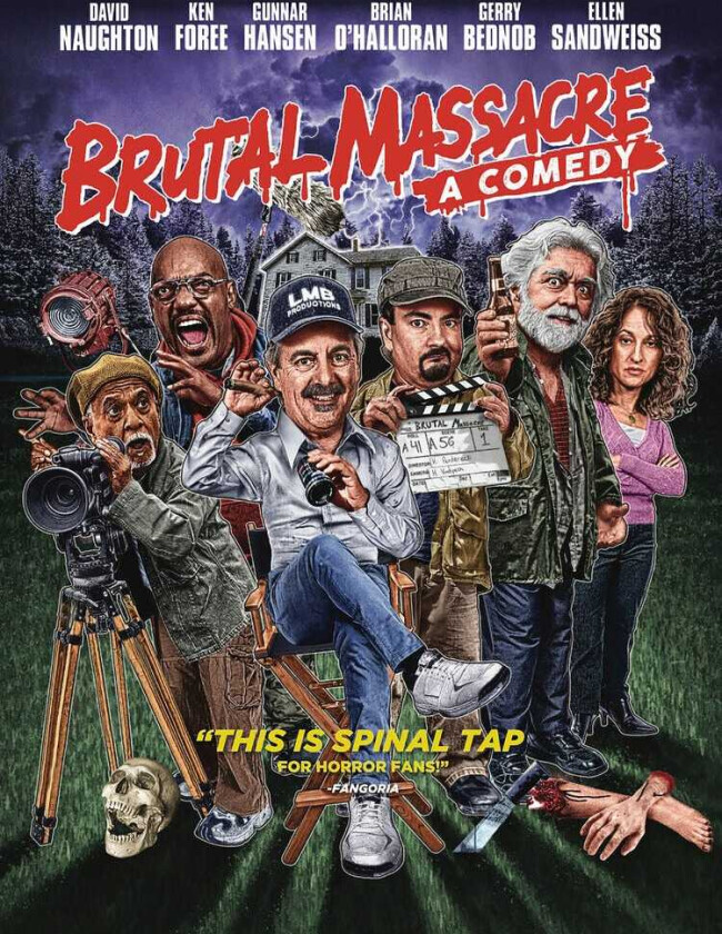 Brutal Massacre: A Comedy Bluray