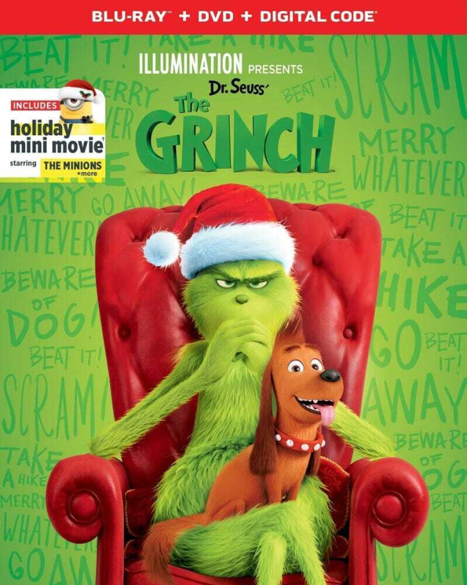 Illumination Presents: Dr Seuss' The Grinch Bluray