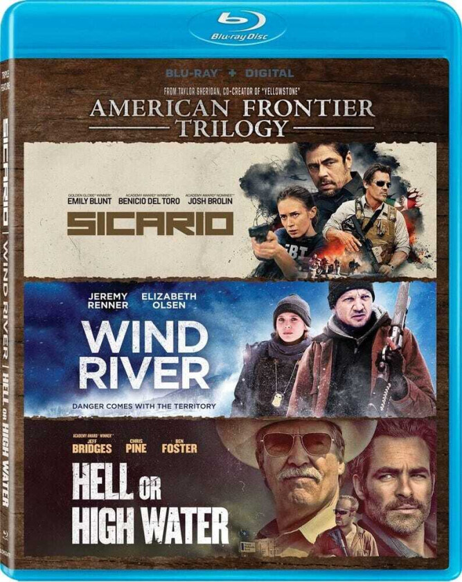 American Frontier TrilogyTaylor Sheridan Bluray