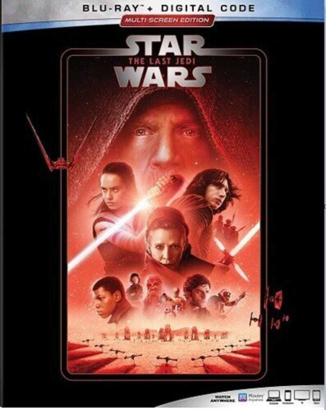 Star Wars: Last Jedi Bluray