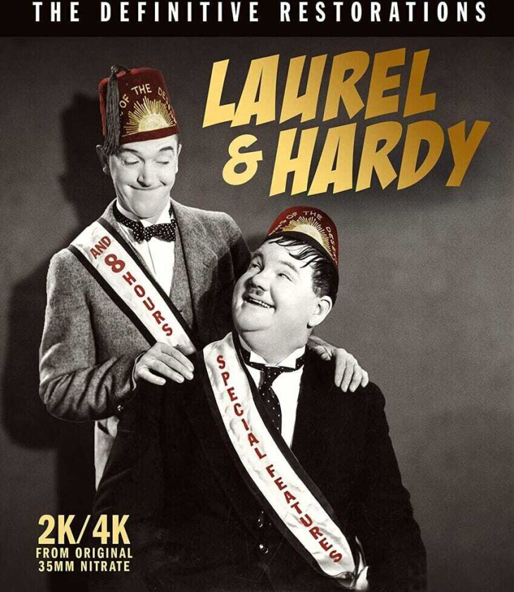 Laurel & Hardy: Definitive Restorations Bluray