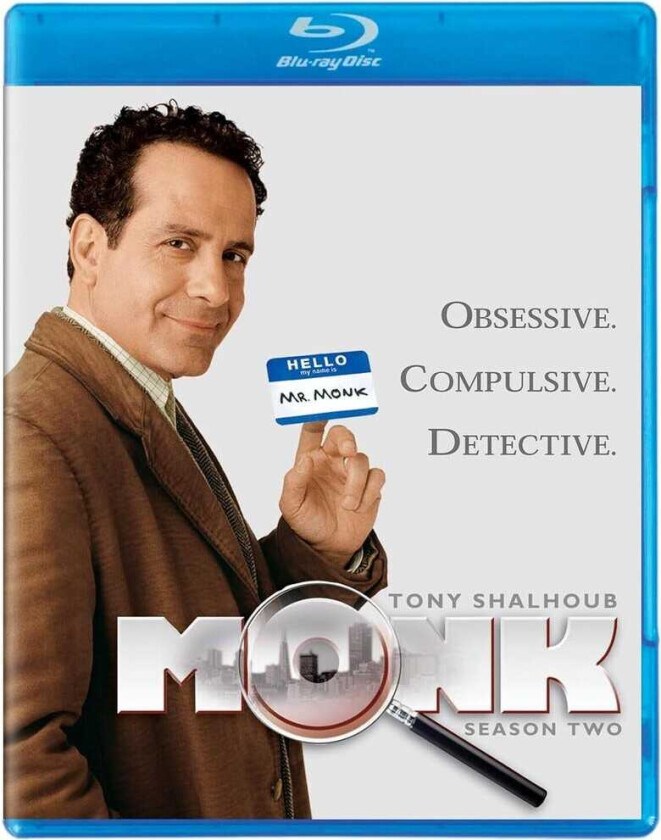 Monk: Complete Second Season Bluray