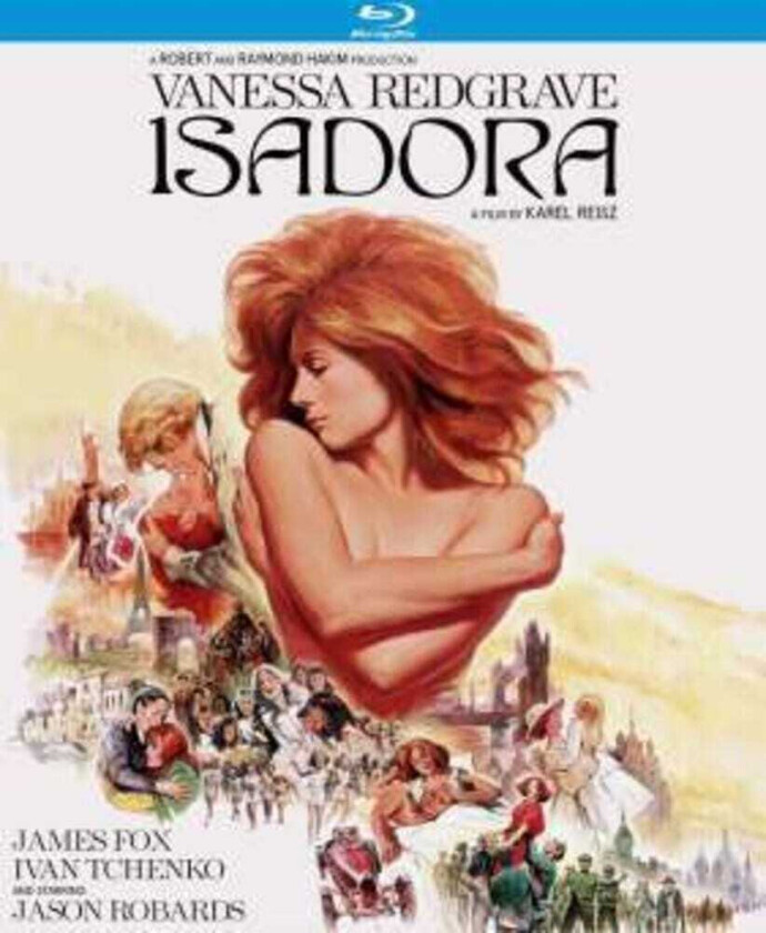 Isadora (1968) Bluray
