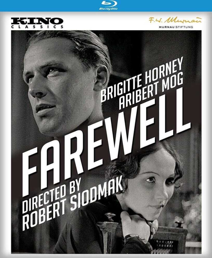 Farewell (abschied) (1930) Bluray