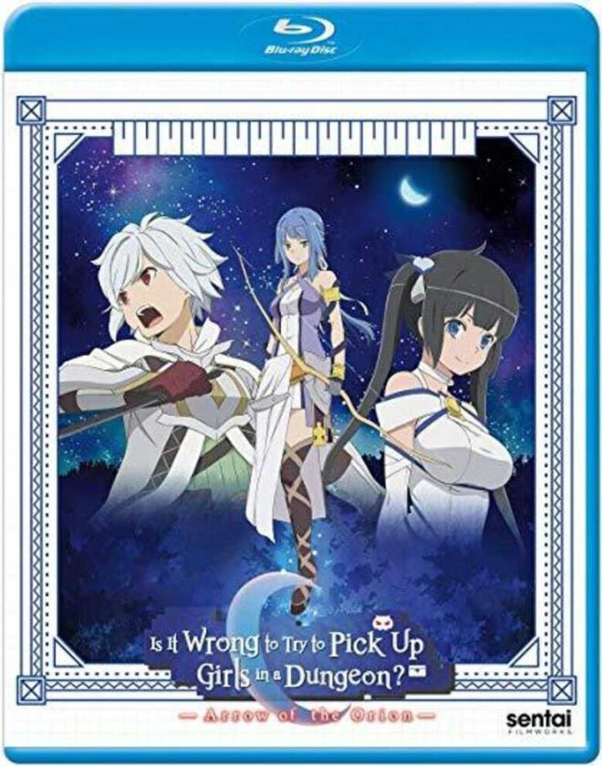 Is It Wrong To Pick Up Girls In A Dungeon? Arrow Bluray