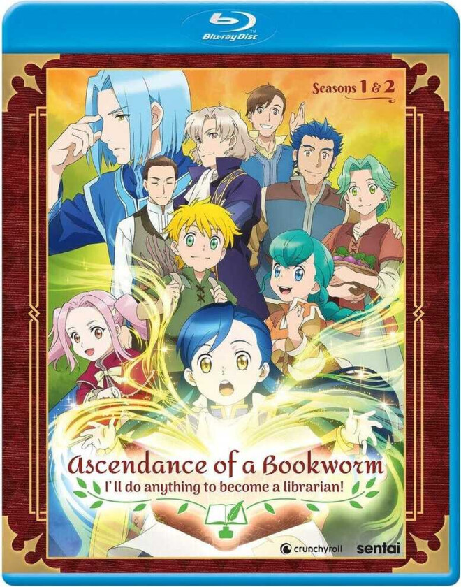 Ascendance Of A Bookworm 1 & 2 Bluray