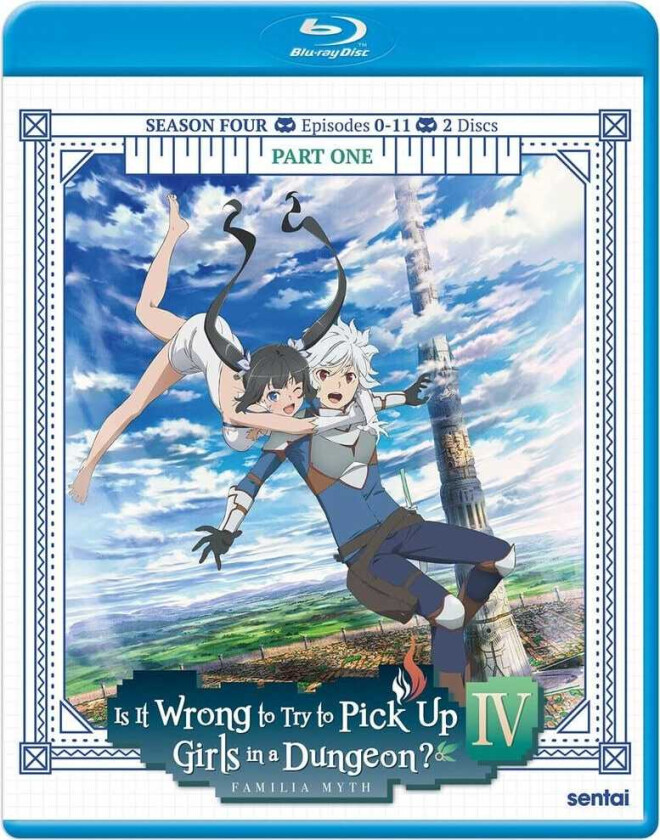 Is It Wrong To Pick Up Girls 4 Pt 1 Bluray