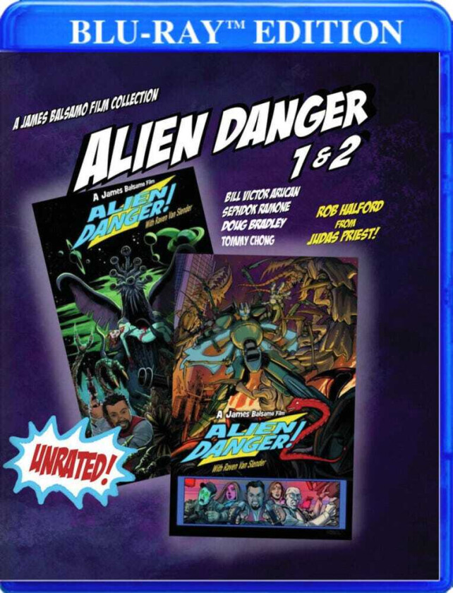 Alien Danger 1 & 2 Bluray