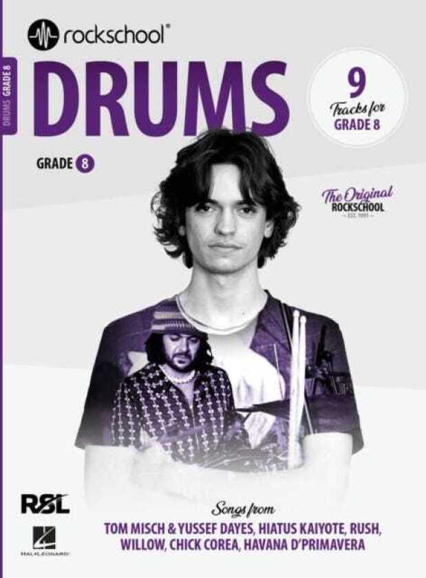 Rockschool Drums Grade 8 2024