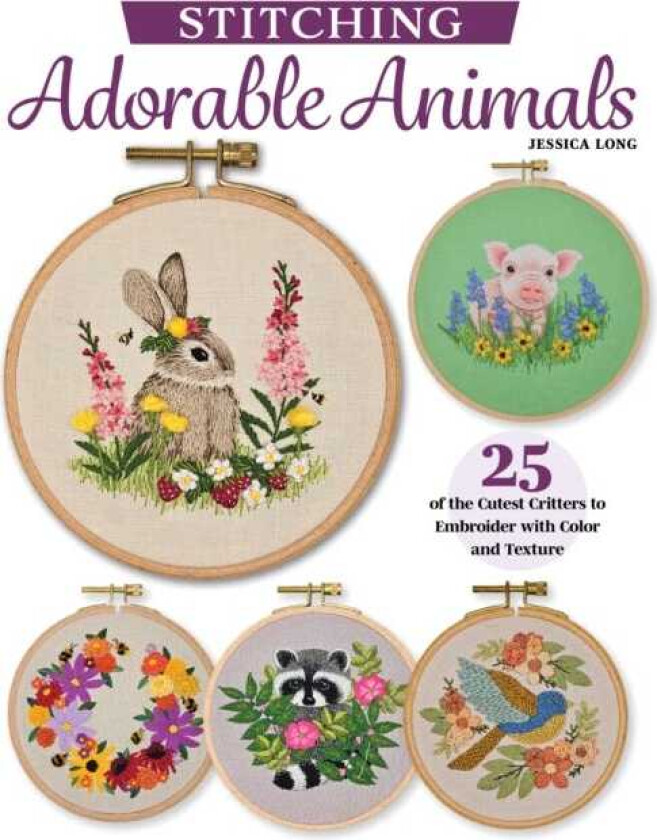 Stitching Adorable Animals 25 of the Cutest Critters to Embroider with Color and Texture