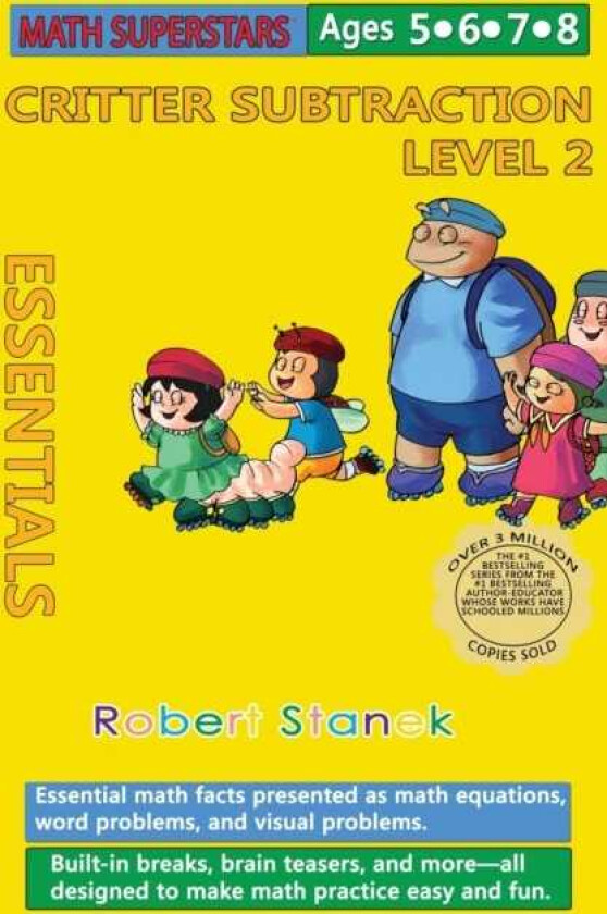 Math Superstars Subtraction Level 2, Library Hardcover Edition Essential Math Facts for Ages 5 8