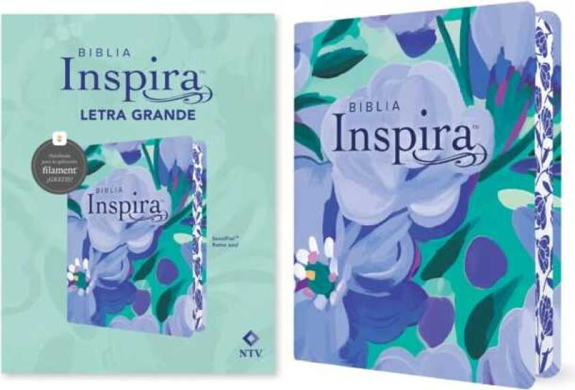 Biblia Inspira NTV, Letra Grande Con Filament