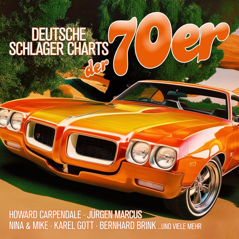 Diverse Artister Deutsche Schlager Charts Der 70er LP/Vinyl