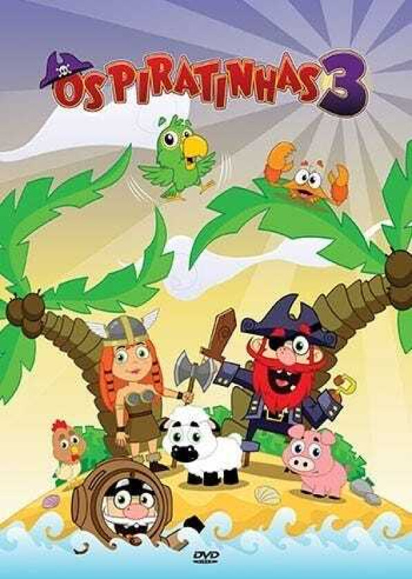 Piratinhas 3 DVD