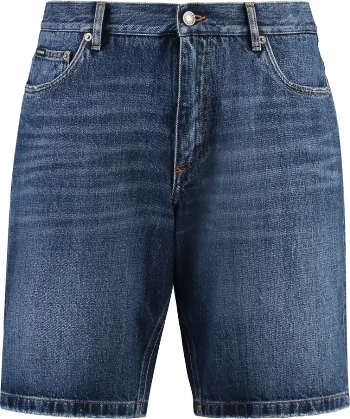 Herre, Shorts, Blå, M