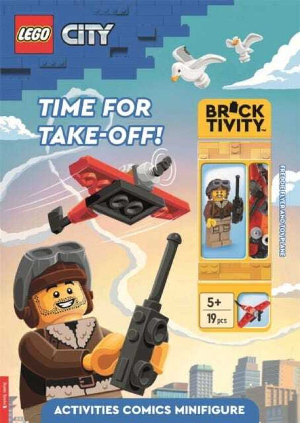 LEGO® City: Time for TakeOff! (with Freddie Flyer minifigure and toy plane minibuild)