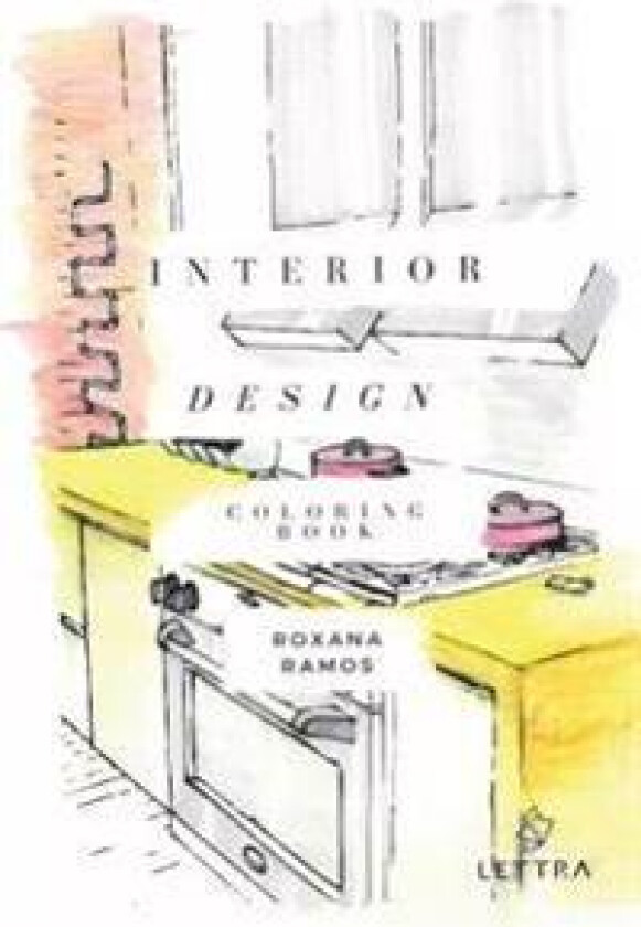 Interior Design Coloring Book
