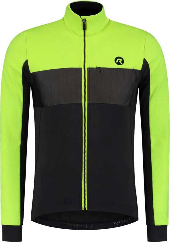 Attq winter jacket 23/24, sykkeljakke, herre Black, Yellow