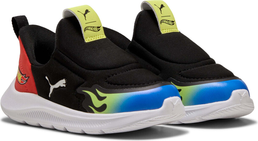 Hot Wheels Fun Racer 2 Slip on Infant Sneakers, Svart, 26 - Sneakers - PU