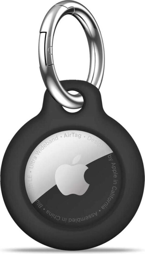 Bilde av AirTag Rough Deksel Med Karabinkrok - 2 stk. - Svart