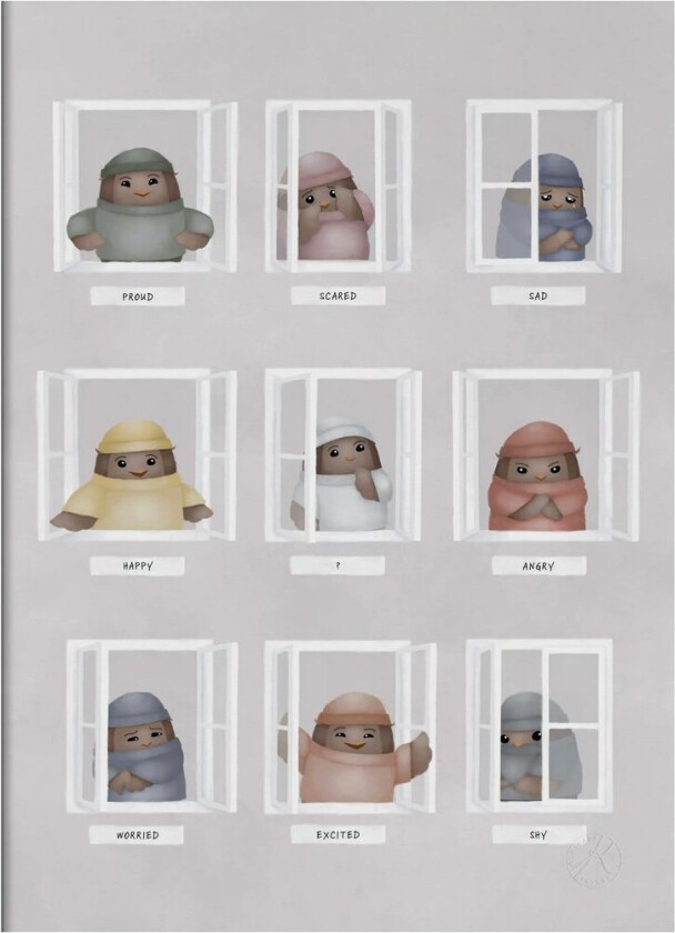 My Feelings poster 30x40 cm