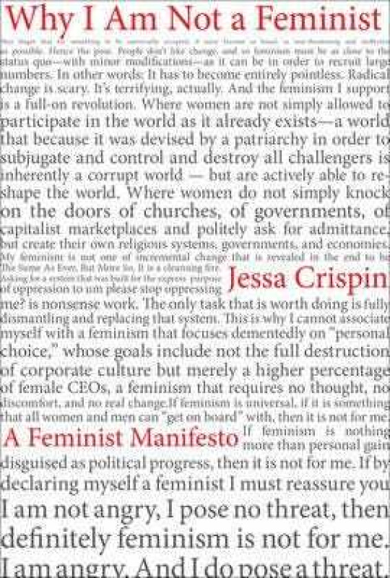 Why I Am Not A Feminist A Feminist Manirfesto