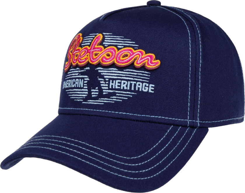 Neon Wordmark Trucker Cotton Cap Blue Shades