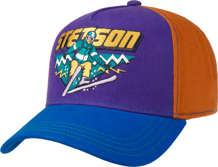 Ski Trucker Colour Block Cap Blue/Orange/Purple